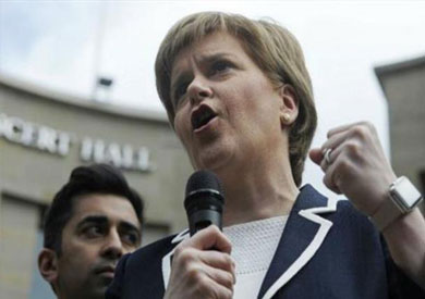 الزعيمة الاسكتلندية نيكولا ستيرجن